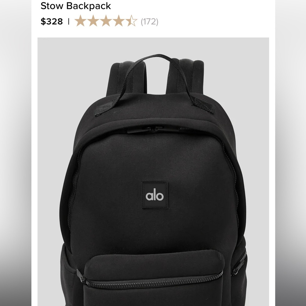 ALO Yoga Black Backpack - Picture 13 of 13